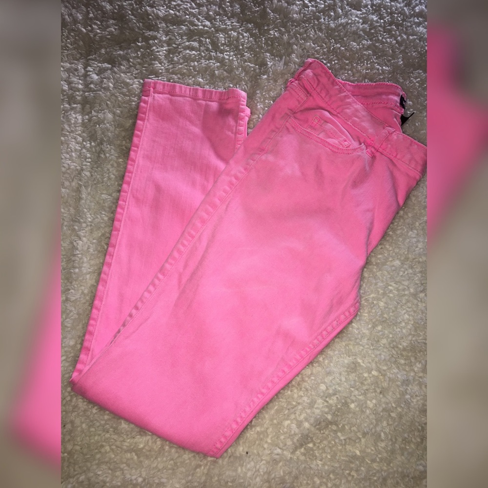ALLEN B. HOT PINK JEANS (12)